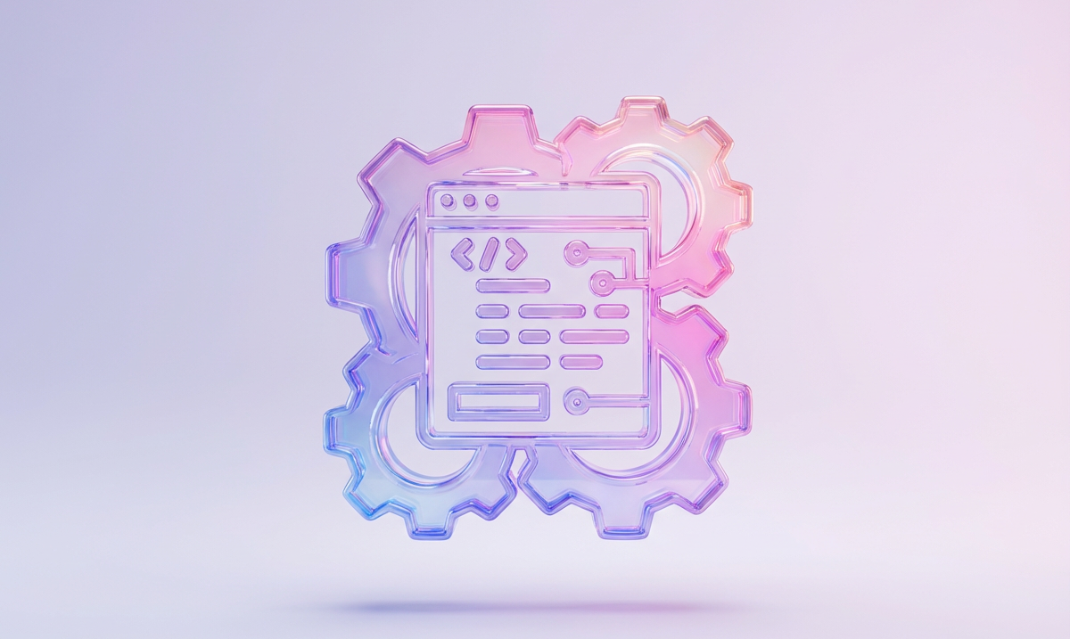 Firefly_Gemini Flash_remove the ring for Custom Software Development icon same theme of the ring 906343